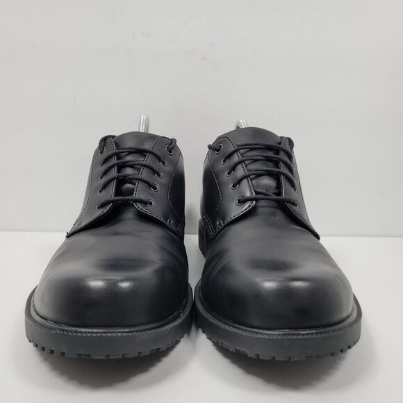 Safe T Step Oil Slip Resistant Men's Black Work Shoes US Size 11W - Picture 3 of 8
